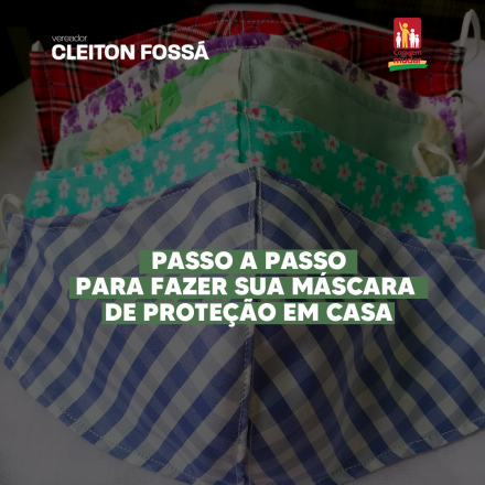 Cleiton Foss        De acordo com a Organização Mundial da Saúde (OMS) a melhor forma de prevenir o contágio da Covid-19 é o isolamento social, lavar as mãos com água e...