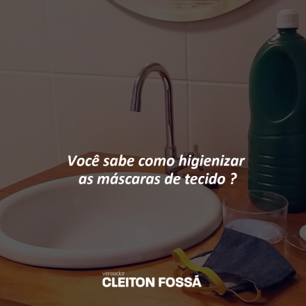 Cleiton Fossá Para proteger você, sua família e amigos, o Ministério da Saúde orienta que o uso da máscara de proteção ajuda na prevenção à Covid-19. Com isso, e pela...