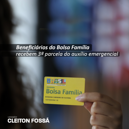 Cleiton Foss A população cadastrada no programa Bolsa Família recebe a terceira parcela do auxílio emergencial. Os repasses de R$ 600 a R$ 1.200 obedecem ao calendário habitual do programa, que segue...