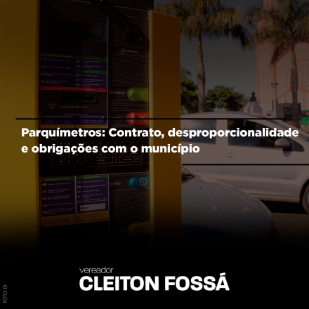 Cleiton Fossá Encontrar uma vaga, estacionar o carro, achar um parquímetro, digitar o número da placa do veículo, escolher a maneira de pagamento e o tempo de permanência. Essa é a rotina de quem precisa...