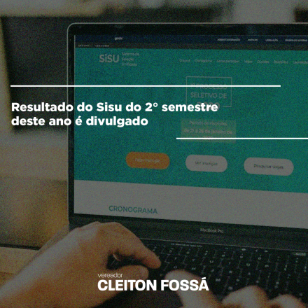 Cleiton Foss Nesta terça-feira, 14, por meio do Ministério da Educação (MEC), foi divulgado o resultado do Sistema de Seleção Unificada (Sisu) do segundo semestre de 2020. Ao todo, cerca de 814...