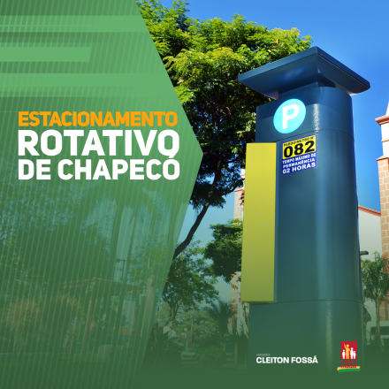 Cleiton Fossá Chapecó assim como muitas cidades do Brasil, conta com o sistema de estacionamento rotativo. Com o objetivo principal de contribuir para que as ruas da cidade não fiquem com as vagas 100% utilizadas o tempo todo pelas...
