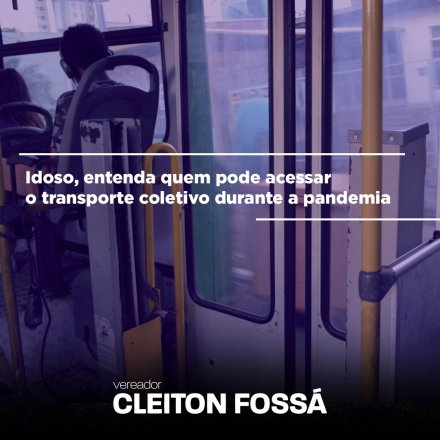 Cleiton Fossá Ao cidadão idoso é preciso ser garantido o direito à locomoção, à autonomia privada, condições de vida apropriada, acesso aos bens culturais, participação e...